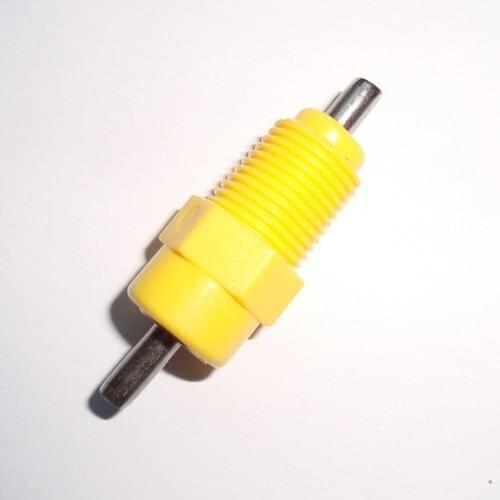 550 pcs yellow screw ball seal poultry nipplechicken hen duck bird quail cage