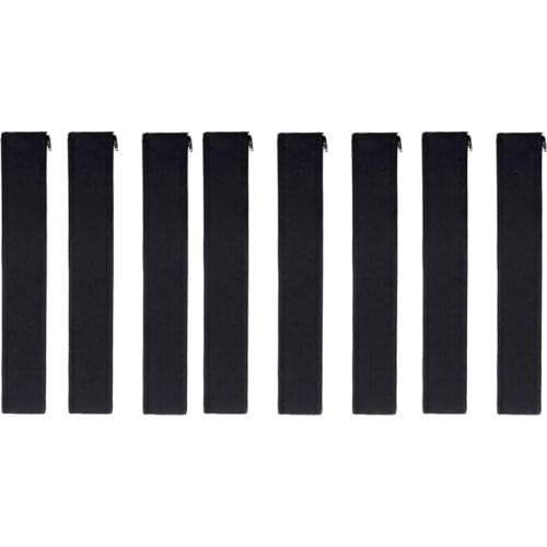 8Pcs Cable Management Sleeves Cord Wire Protector Adjustable Cable WireSystem with Zippers Home and Office Cord Organize