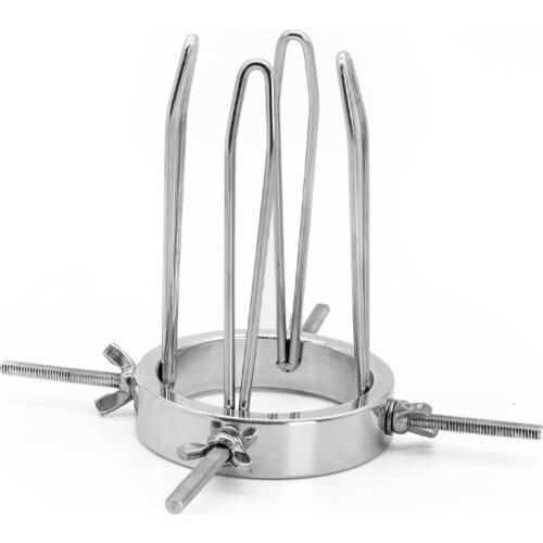 Metal Huge Anal Plug Vaginal Anus Dilator Vaginal Speculum Big Butt Plug Adult Erotic Extreme Sex Toys For Couples Anal Toys