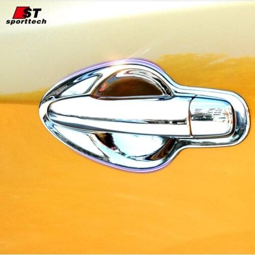 Car Styling Door Handle Trim Sticker For Nissan Qashqai 2016-2019 Chromium Styling Handle Covers For Nissan Qashqai Accessories