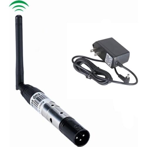 DMX Wireless Receiver Transmitter DMX512 Stage Lighting control projector DMX 2.4G Transmitter for LED par DJ Disco party lights