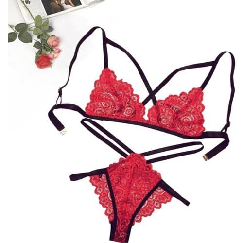 Hot Women Lingerie Set Sexy Bra Set Pajamas Hight Waist Push Up Underwear Sleepwear Lace Bodysuit Nightwear Нижнее Белье Женское