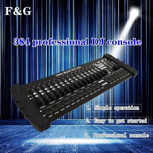 F&G-Dmx 384 Controller Console For Dj Disco Equipment Dmx Stage Lighting With Professional Stage Lights