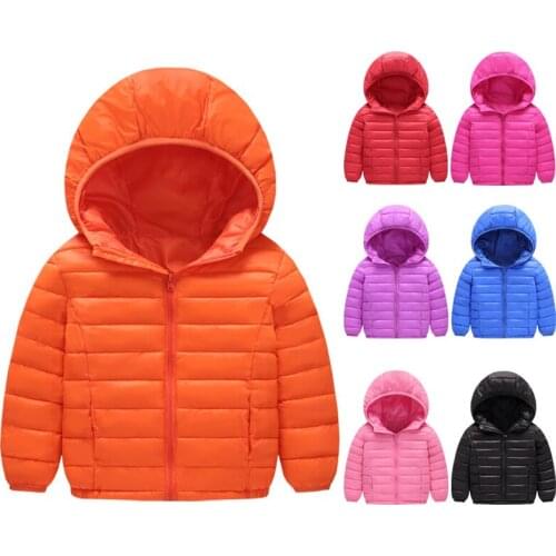 Light childrens winter jackets parkas Kids Duck Down Coat Baby jacket for girls parka Outerwear Hoodies Boy Coat Outwear