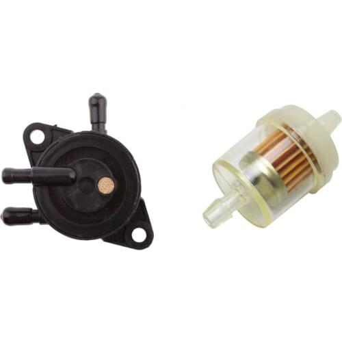 Motorcycle ATV Vacuum Gasoline Fuel Pump - Automotive Petrol Pumps with Filter, for KAWASAKI MULE 610 4X4 XC KAF400 2010 - 2015