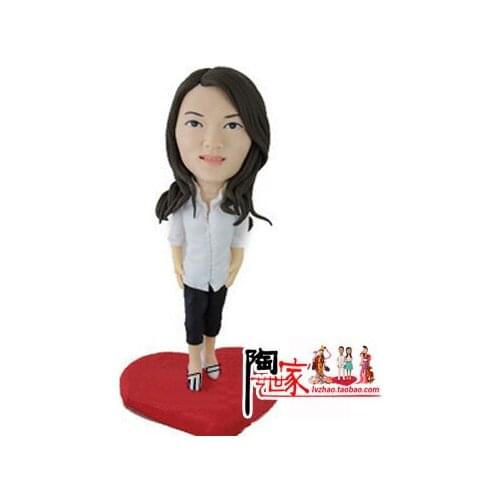 2019 Rushed New Anime Minions Brinquedos Figurine Birthday Gift Statue Cake Topper Custom Polymer Clay Statues Holiday