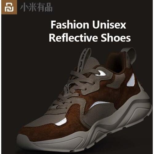 Orginal Youpin Couple Retro Shoes Anti-slippery Casual Sneakers Men Women Sports Walking Shoes Wear-resistant Jogging Shoes