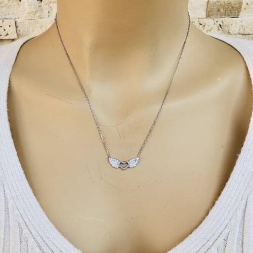 Angel Love 925 Silver Necklace