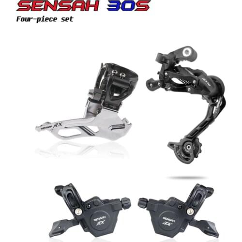 SENSAH RX SHIMANO PCR UBER Shifter Schaltwerke 42t 46t Kassette/Kettenblatt M6000 30 SpeedYBN X10 kette Groupset