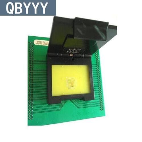 QBYYY EBGA24 Programming Adapter Socket for UP818 UP-828 Ultra programmer EBGA24 Universal socket