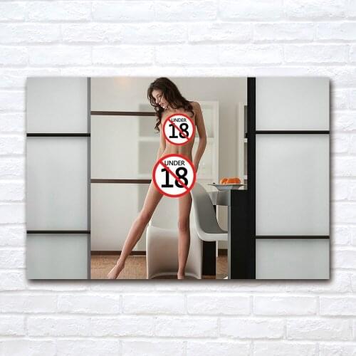 Modern Art Canvas Painting Long-legged Beauty Poster and Print Wall Pictures for Bedroom Living Room Home Decor