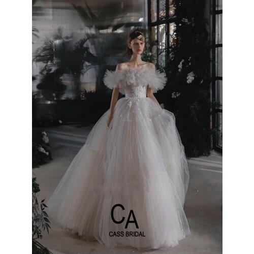 UNISWORD Wedding Dresses With A Train