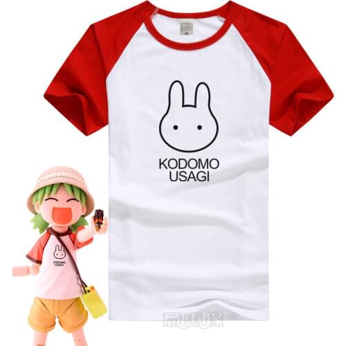 Japan Anime Yotsuba&! Kiyohiko Azuma Kodomo Usagi T-shirt Cosplay T shirt Men Women Couples Summer Casual Short Sleeve Tee Tops