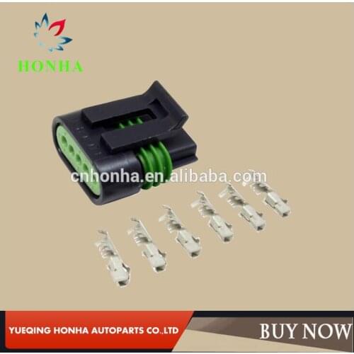 10 pcs High quality 5 pin 12162825 female sealed auto connector automotive electrical housing plug for Delphi