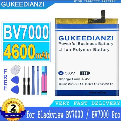 4600mAh GUKEEDIANZI Battery for Blackview BV7000 / BV7000 Pro BV7000Pro