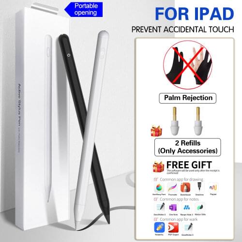 Active Stylus Pen For Drawing Capacitive Touch Screen Stylus Pencil For iPad 10.2 Air 3 For Mini 5 12.9 Pro 11 Apple iPad Pencil