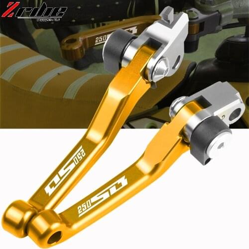 Aluminum Motorcycle Billet Foldable Pivot Clutch Brake Lever Handle For Suzuki 250SB 250 SB 2002 2003 2004 2005 2006 Dirt Bike