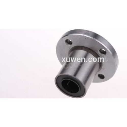 Free shipping LMF8UU 8mm Round Flanged Bushing Linear Motion Ball Bearing 8mmx15mmx24mm ball bearings CNC Parts