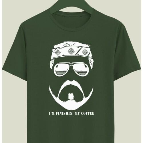 The Big Lebowski T-Shirt Im Finishing My Coffee Walter Sobchak