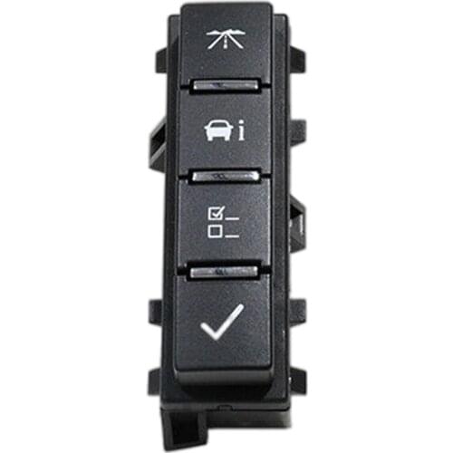Driver Information Center Switch DIC Compatible for Silverado Sierra Express H2 15947841 Replacement