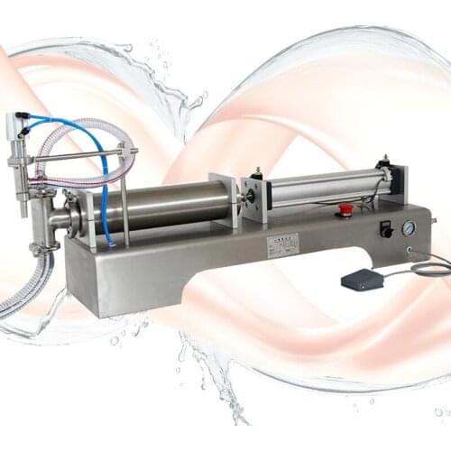 Horizontal quantitative liquid filling machine for olive oil perfume stainless steel pneumatic filling machine