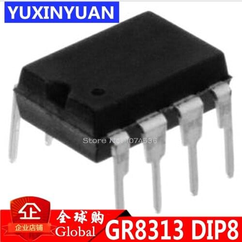 GR8313 GR8313TJG electromagnetism supply chip, LCD DIP8 100% good into 8 feet 10PCS/LOT