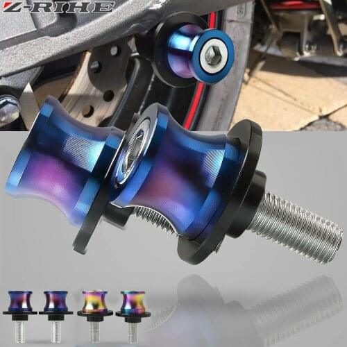 Motorcycle Swingarm Slider Spools for Ducati Triumph Z900 Z800 10R/6R S1000RR CBR1000RR/250R/600RR/900RR GSXR TL1000RS GSR GSX