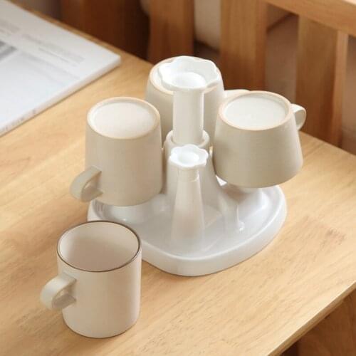 Creative Home Plastic Drain Cup Holder Water Cup Upside Down Storage Rack Kitchen Rack for Home Bar Tool Organizer Kitchen