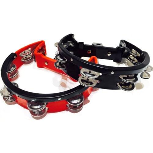 MoonEmbassy Tambourine Jazz Drum Rhythm Tamborine Hi Hat Church Percussion Instrument Accessories Free Shipping