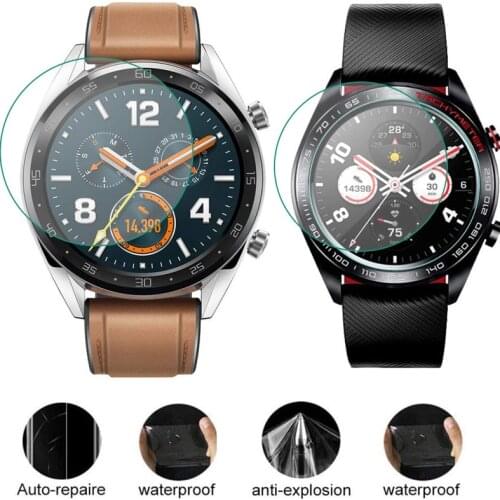 Soft TPU (Not Glass) Protective Film For Huawei Honor Watch GT/Magic 2 Screen Protector Cover GT2 Magic2 Smartwatch Protection