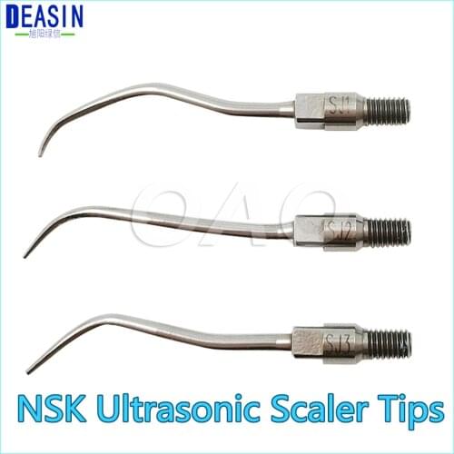 S1 S2 S3 Dental Ultrasonic Scaler Tips scaling tips handpiece Fits For NSK