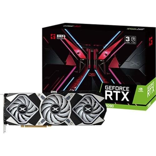 New unlocked computing power RTX3090 24G glare desktop computer host competitive game graphics card