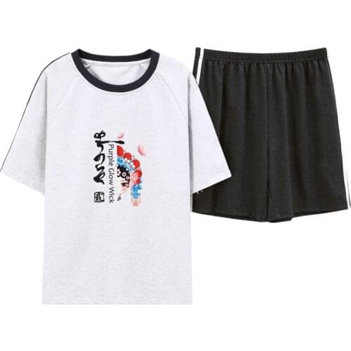 Pajamas for Women Summer Sleepwear Cotton Short-sleeved Pijama Female Short Suit Clothes Loungewear Sets