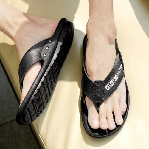 Shower Sandals Quick Drying Sandales Bain Flip Flops Sandalen Herren Sandale Homme Ete Sandals Men Summer Rubber Mens