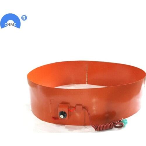 1740X125mm 1000W 110V/220V Silicone Rubber 200L Drum Heating Belt