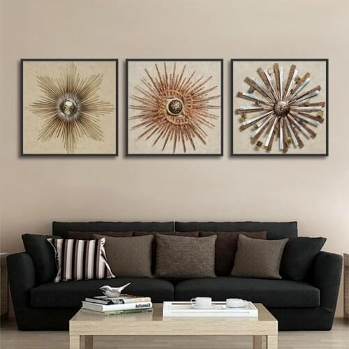 Modern Minimalist Brown Elegant Canvas Art Posters And Prints Wall Picture For Home Living Room Bedroom Decoration