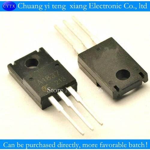 Amplifier on the tube 2SA1837 A1837 1A / 230V PNP 10pcs / lot