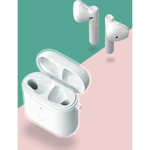 TPU Protective Case Premium Cover Headset Transparent TPU Protective Cover All-inclusive Soft Shell For QCY T8 Bluetooth Headset