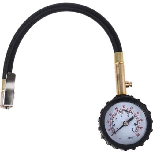 1pcs Professional Rapid Air Down Tire Deflator Pressure Gauge 100Psi R9JF