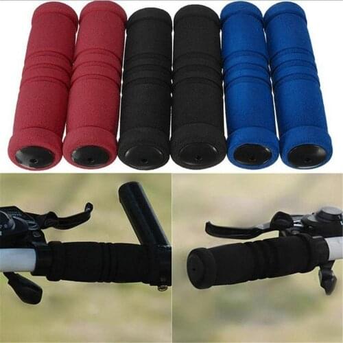 2Pc/1pair Wholesale Bike Racing Bicycle Motorcycle Handle Bar Foam Sponge Cover Non-slip de bicyclette Newest