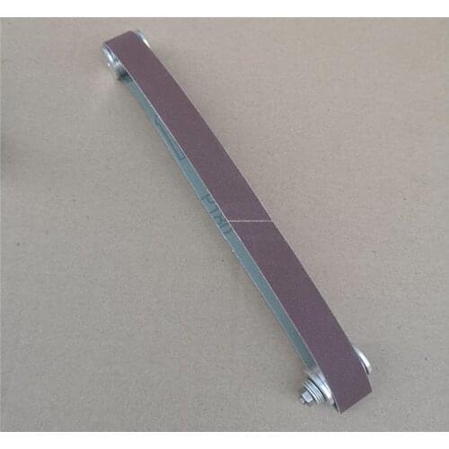 20mm DIY Double Bearing Driving Wheel Belt Sander Conveyor Guide Wheel With 8mm Shaft Rod / Wrench