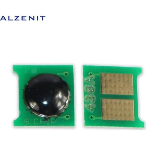 5Pcs GZLSPART CE436A For HP 36A P1505 M1120 M1522 1505 OEM New Drum Count Chip Black Color Printer Parts On Sale