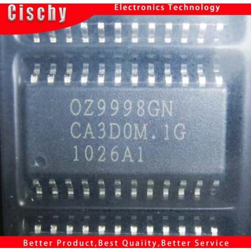 1pcs/lot OZ9998GN 0Z9998 OZ9998AGN SOP-24 In Stock