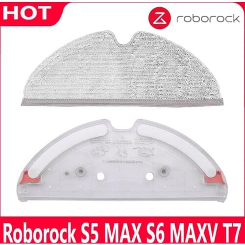 Roborock S5 MAX S50 MAX S55 MAX S6 MAXV T7 New Water Tank Tray Mops Part Vacuum Cleaner Accessories
