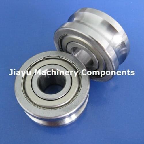 Free Shipping 10/12PCS LFR5201 KDD NPP Bearings 12 mm Bore x 10 mm dw U Groove Track Roller Bearings LFR5201KDD LFR5201-12