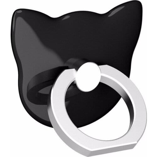 12pcs/lot 360 Degree metal Finger ring cute mobile phone holder Stand Ring cat Love glitter diamond for iphone cell Phone stand