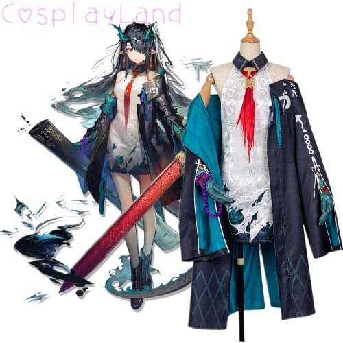 Hot Game Cosplay Arknights Dusk Costume Carnival Halloween Costumes Women Dress Arknights Costume Outfit Full Set Suit