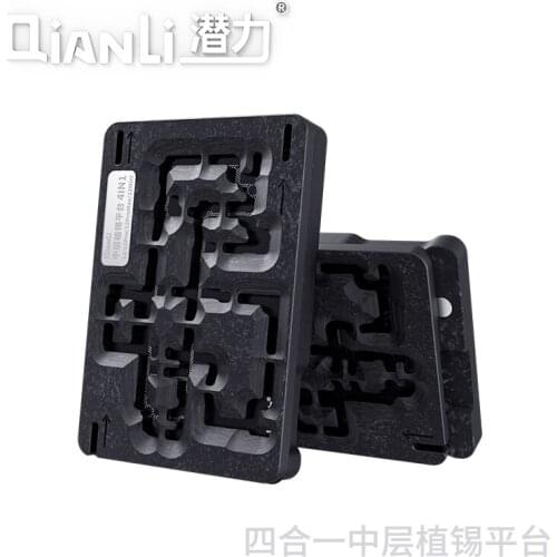 MIJING Z13 Aluminium Alloy for iPhone X XS XS max Tin Plant Fixed Position Platform Main Board Fixture Stannum Planting Net