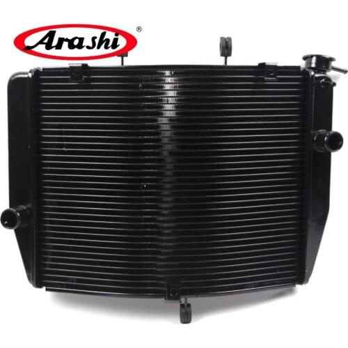 Arashi For KAWASAKI NINJA ZX6R 2009-2010 Motorcycle Cooler Radiator ZX 6R NINJA 2009 2010 Aluminum Engine Cooler Radiator