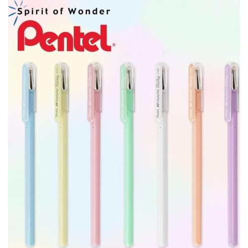 1 Pcs PENTEL Candy Color Gel Pen 1.0mm K108-P Daily Drawing Painting Pen Student Notes Special Gel Pen Writing Painting Tools